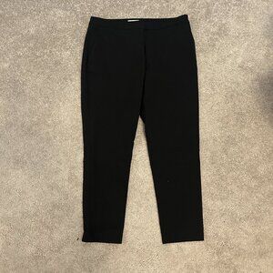 H&M Black Cropped Dress Pants | Size 8